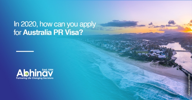 In 2020, how can you apply for Australia PR visa